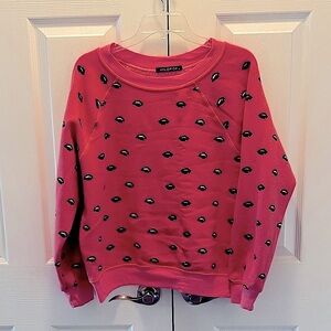 NWOT. Wildfox Jumper hot pink size small